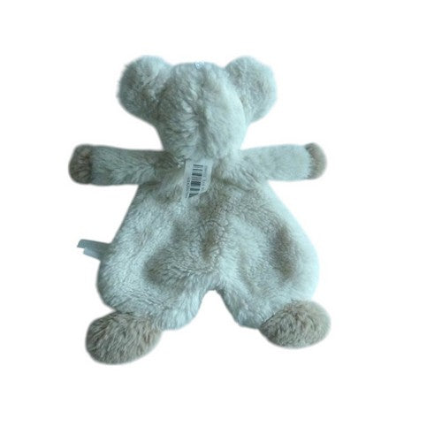 Doudou souris plat beige marron blanc - Sucre d'Orge
