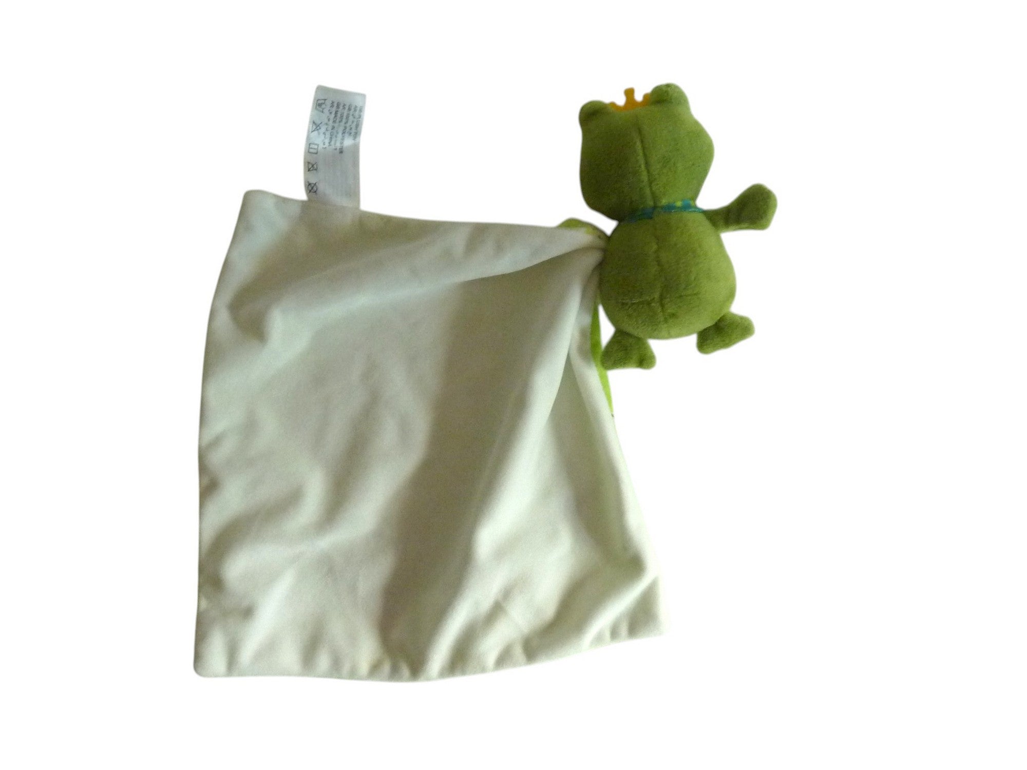 Peluche grenouille avec mouchoir - Shima