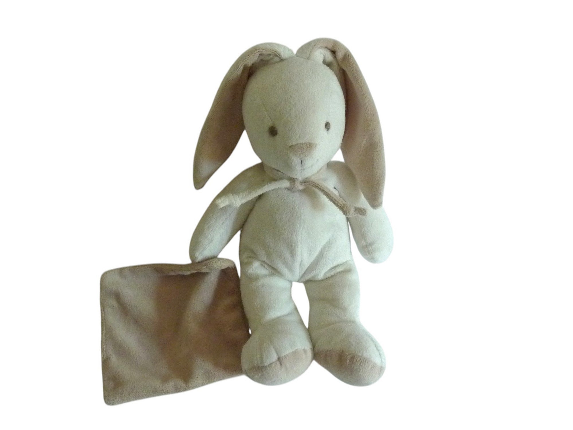 Peluche lapin avec mouchoir - La Galleria