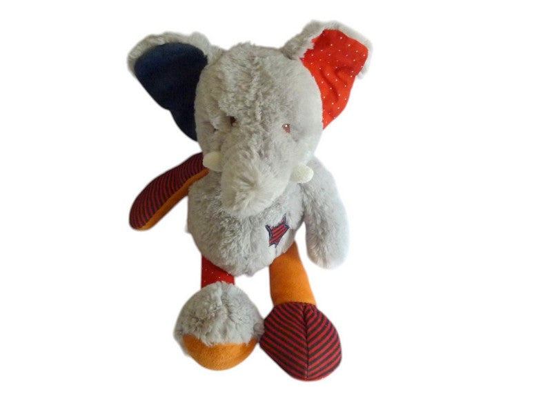 Peluche éléphant - TAO - 38 cm