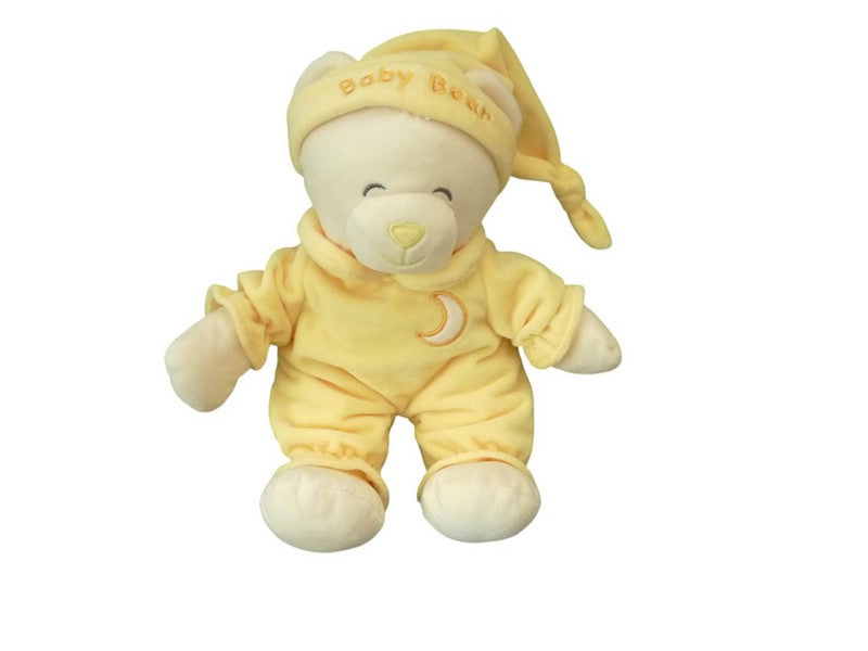 Peluche ours jaune - Gipsy - 28 cm