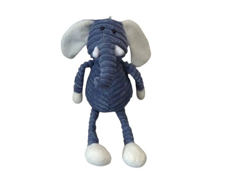 Peluche éléphant bleu blanc - Jellycat - 33 cm