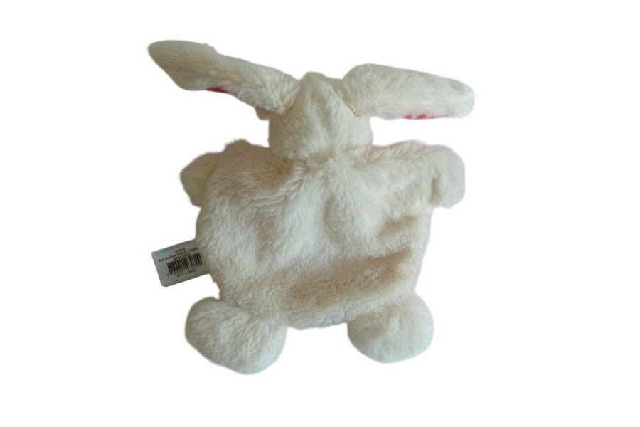 Doudou lapin plat rouge blanc - Les Câlins - Baby'Nat BN070