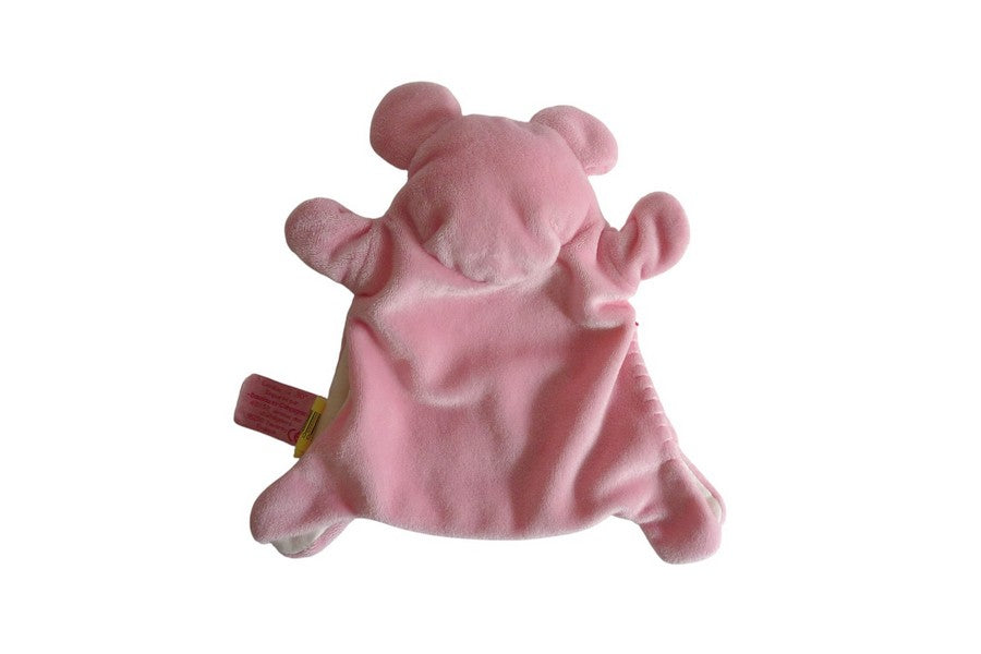 Doudou souris marionnette rose - Doudou et Compagnie