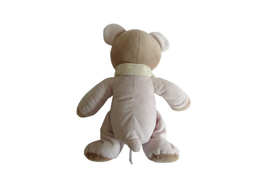 Peluche ours rose - Cuddles - Nicotoy - 33 cm