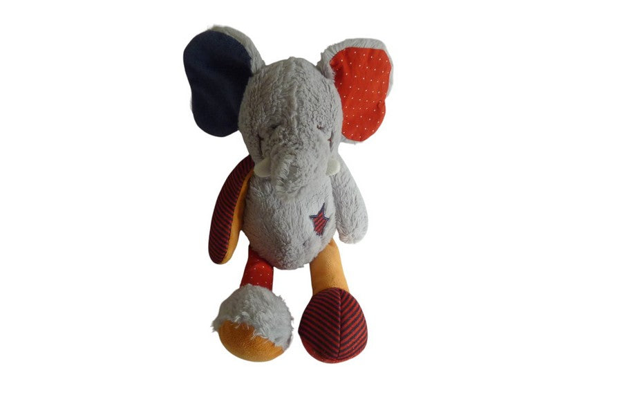 Peluche éléphant - TAO - 36 cm