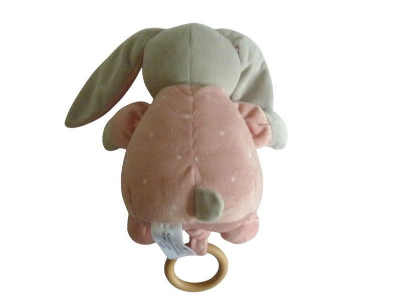 Peluche lapin musicale rose - Nicotoy Simba Toys - 21 cm