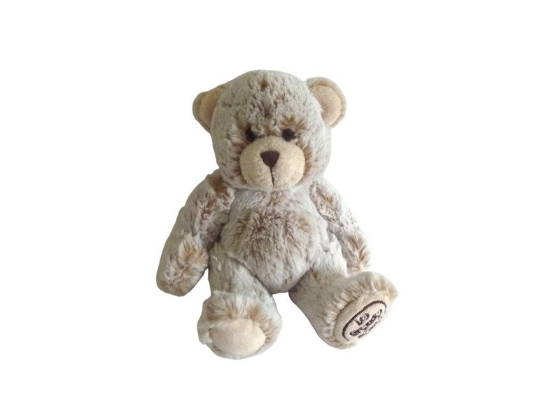 Peluche ours gris beige chiné - La Grande Récré - 20 cm