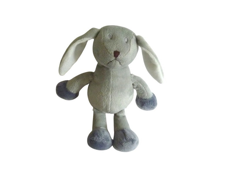 Peluche lapin gris - Filantex - 22 cm