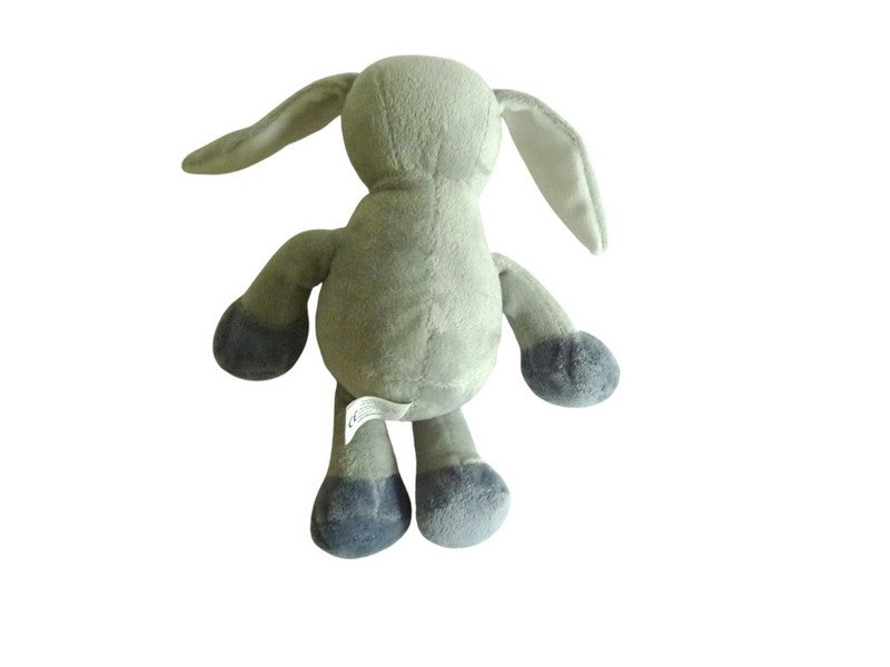 Peluche lapin gris - Filantex - 22 cm