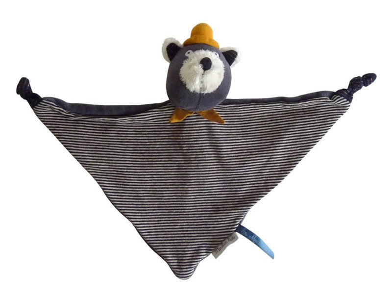 Doudou chat plat - Les Moustaches - Moulin Roty