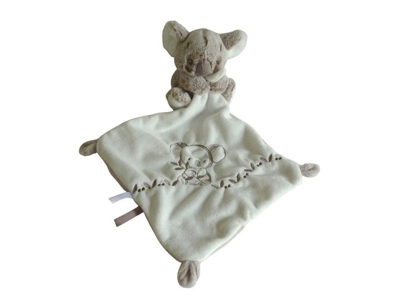 Peluche koala mouchoir blanc marron - Nicotoy Simba Dickie
