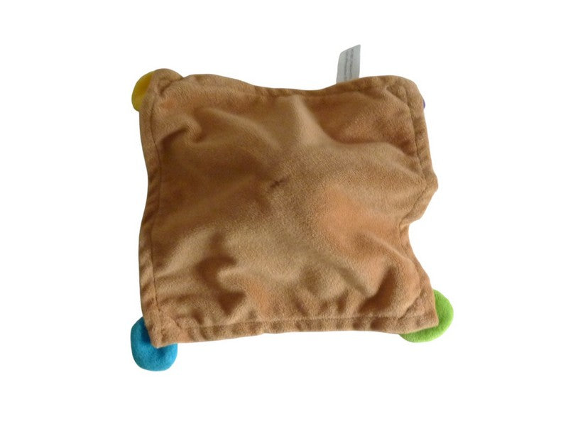 Doudou chien rouge plat - Minitoys