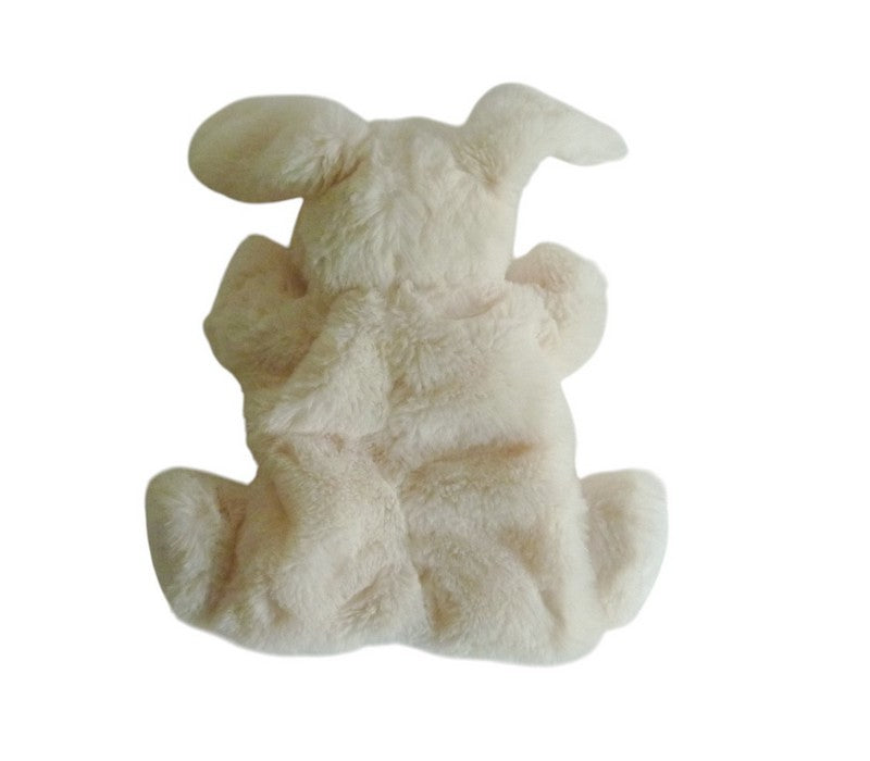 Doudou lapin blanc marionnette - HO2594 Histoire d'Ours