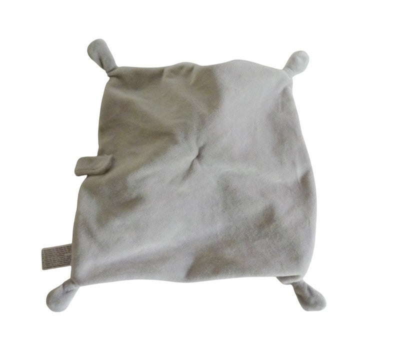 Doudou lapin plat blanc gris - Nicotoy Simba Toys