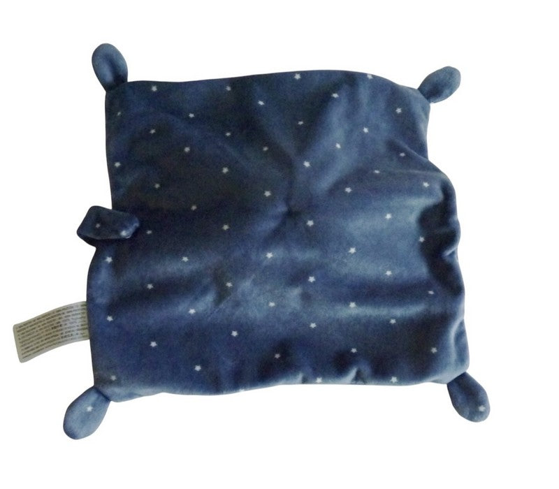 Doudou lapin plat bleu étoiles - Nicotoy Simba Toys