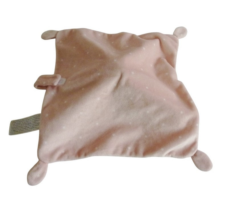 Doudou lapin plat rose étoiles - Nicotoy Simba Toys