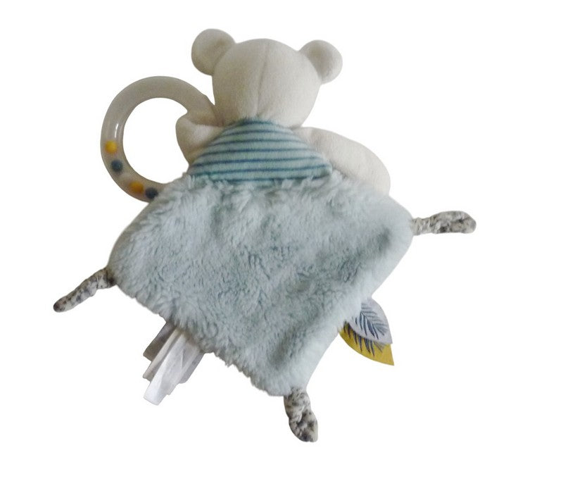 Doudou koala plat avec hochet - DC3666 Doudou et Compagnie