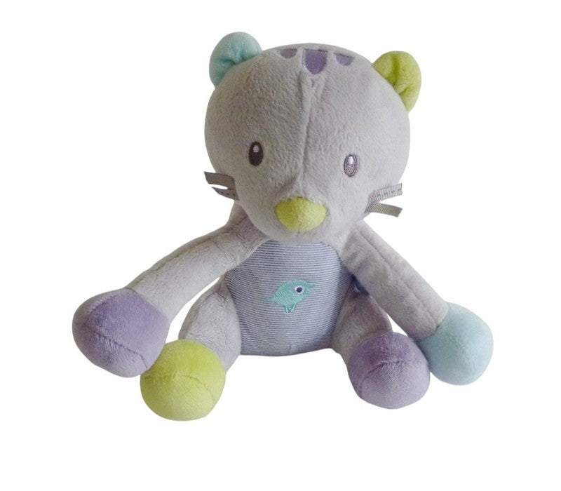 Peluche tigre multicolore - Sucre d'Orge - 20 cm