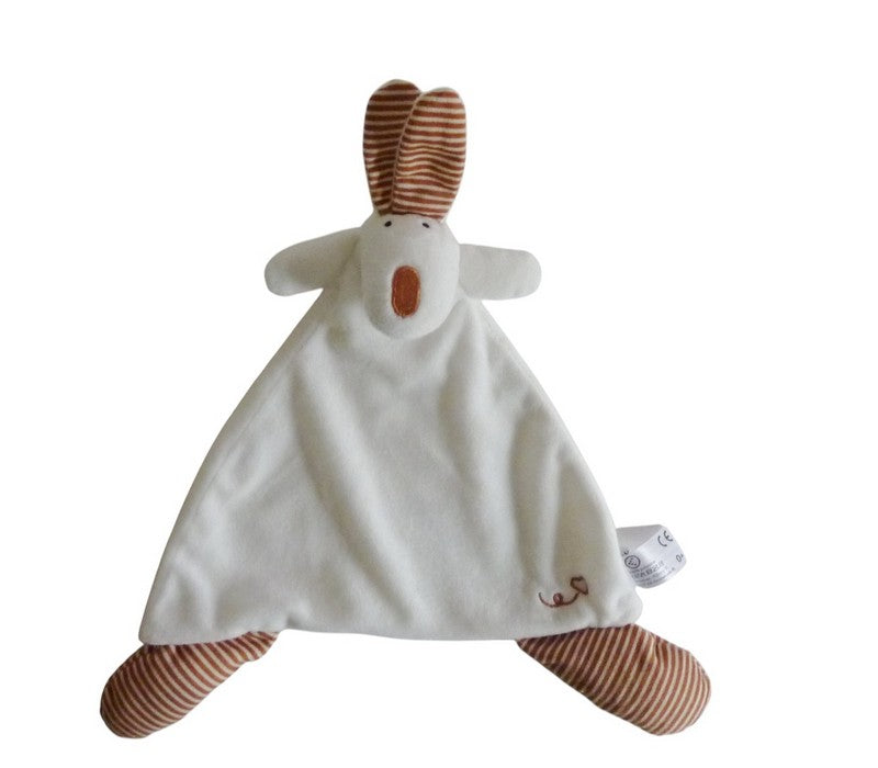 Doudou lapin plat blanc - Kruidvat