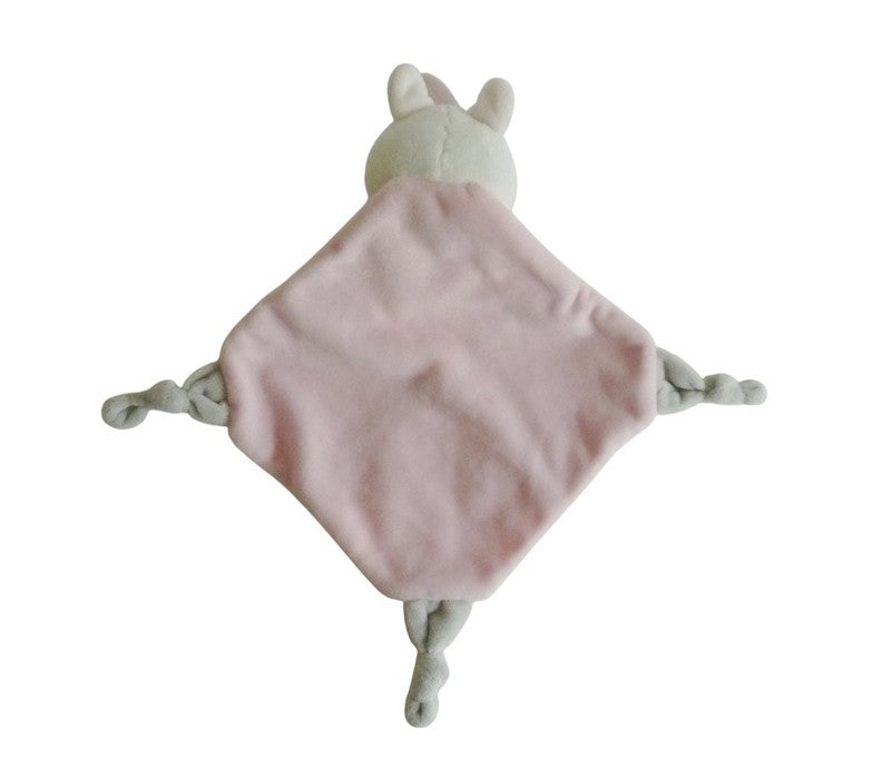 Doudou licorne rose plat - Tomkids
