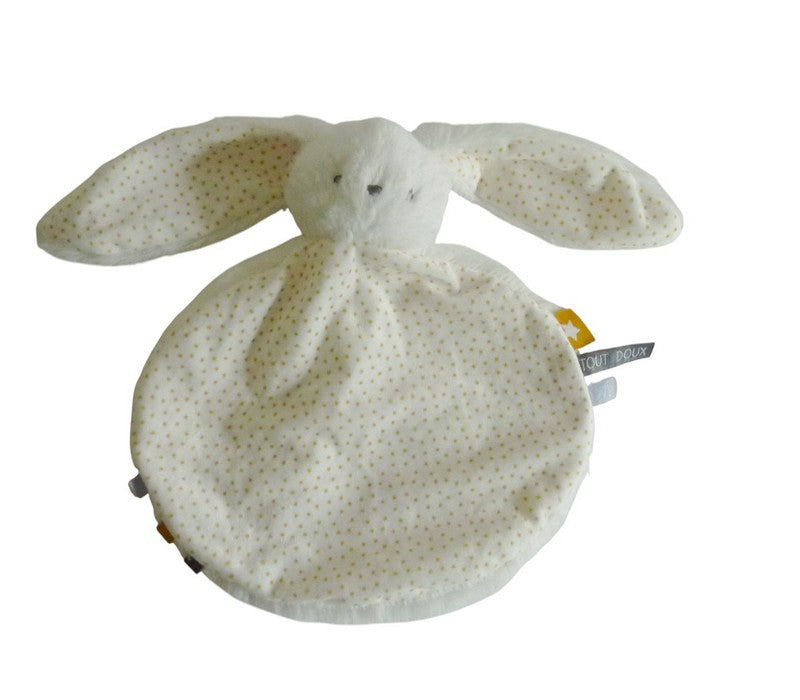 Doudou lapin plat blanc - TAO