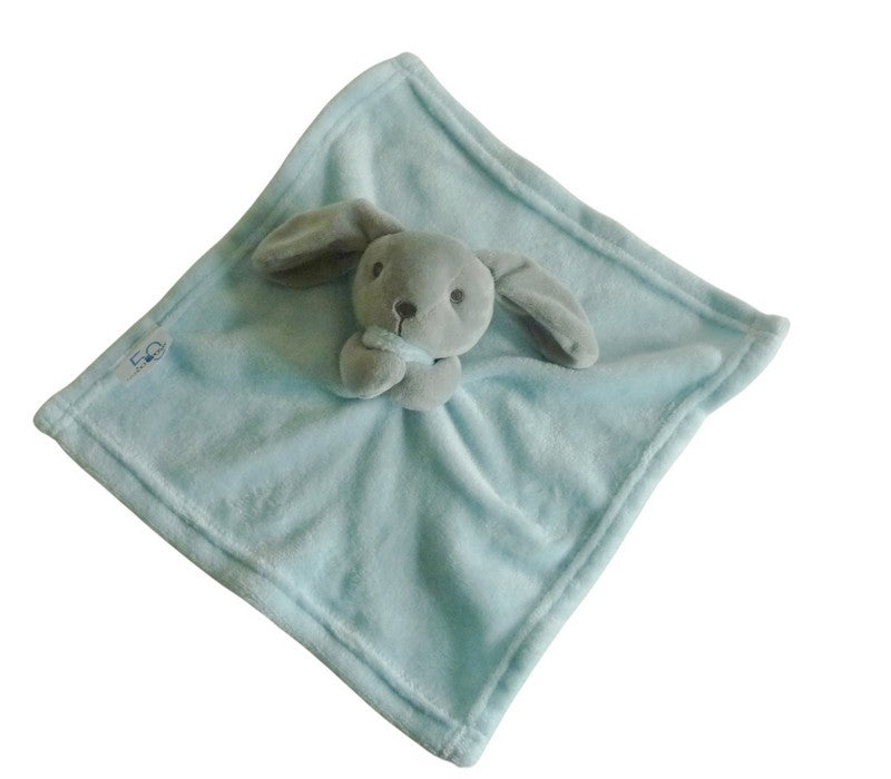 Doudou lapin plat bleu - La Roche Posay
