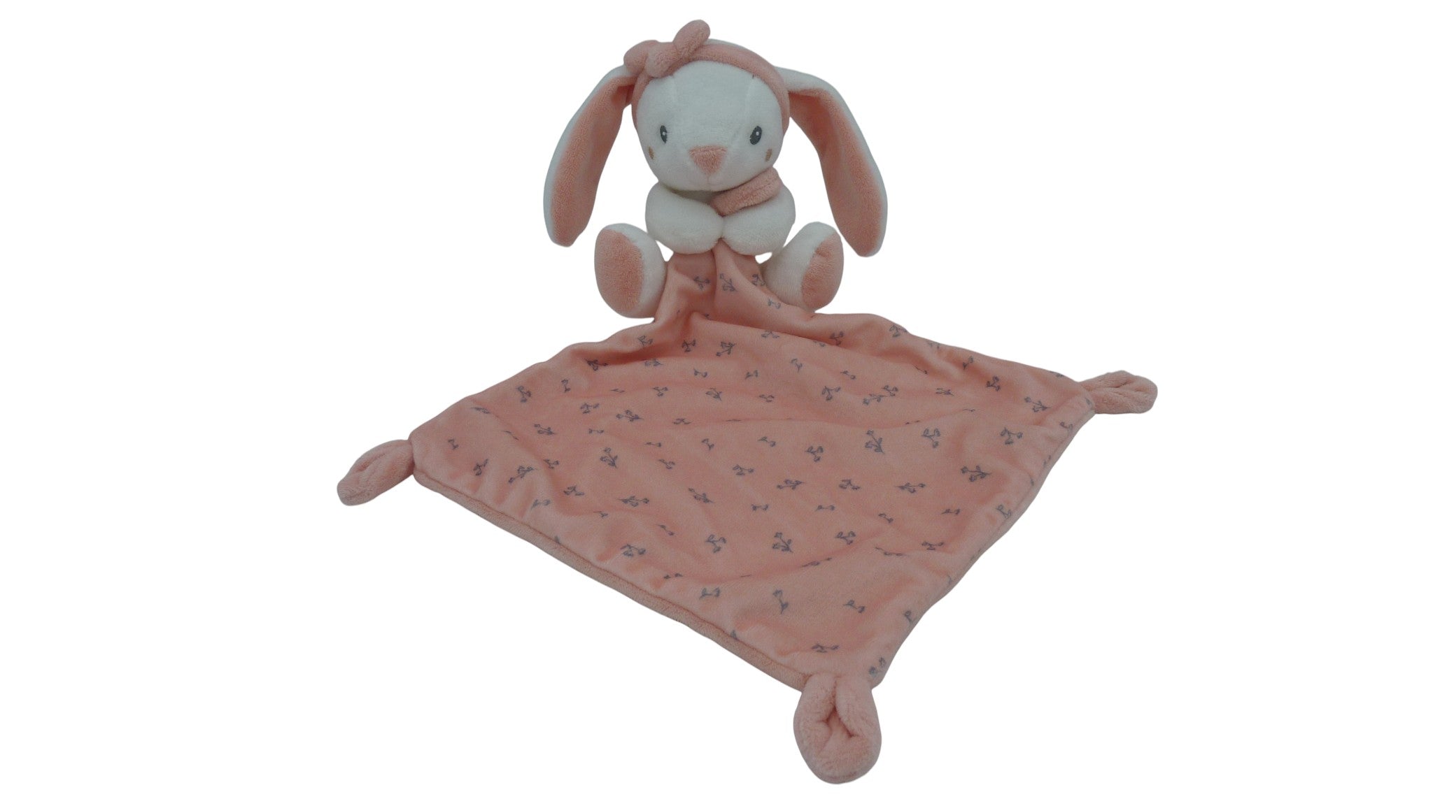 Peluche lapin mouchoir chocolatine - SNC CAD