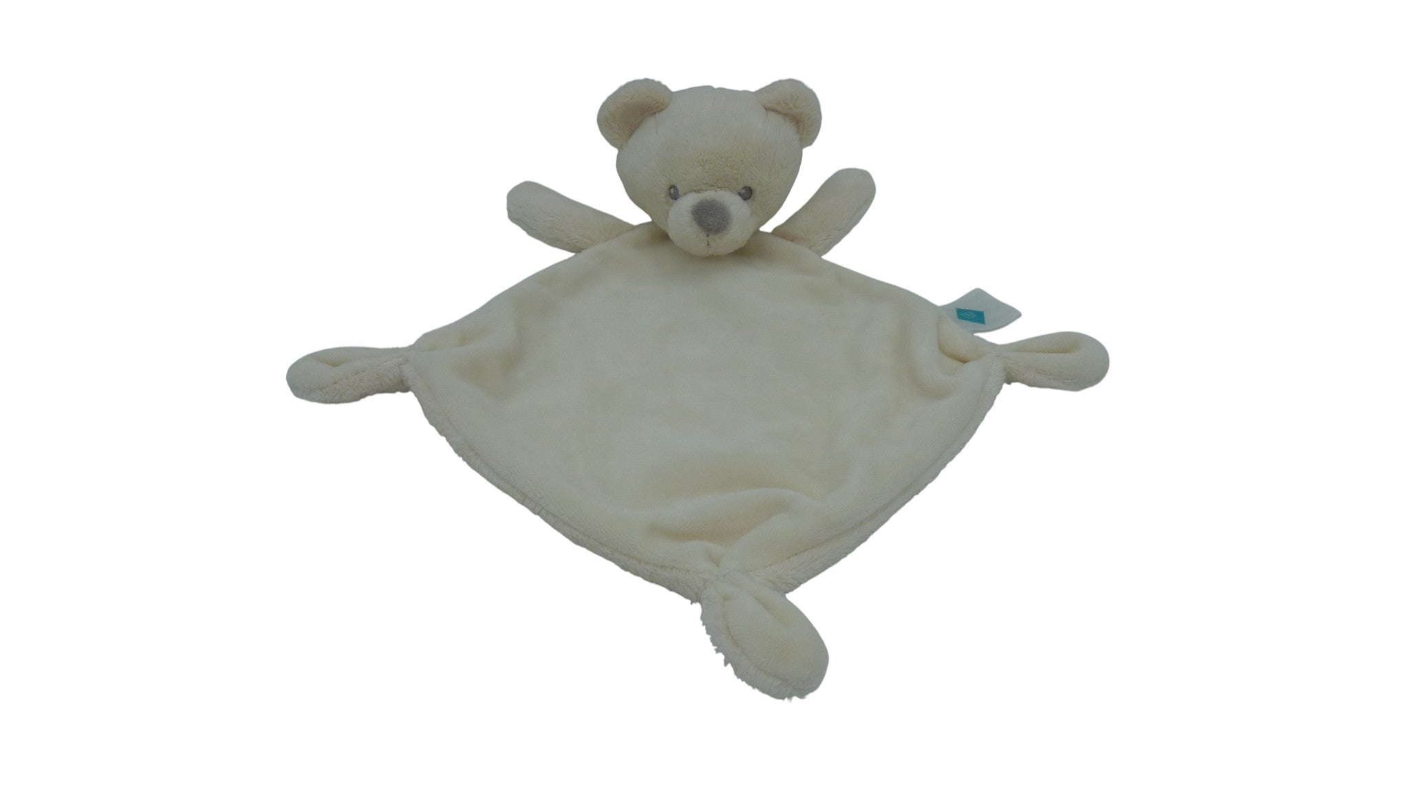 Doudou ours plat crème - Tex Baby