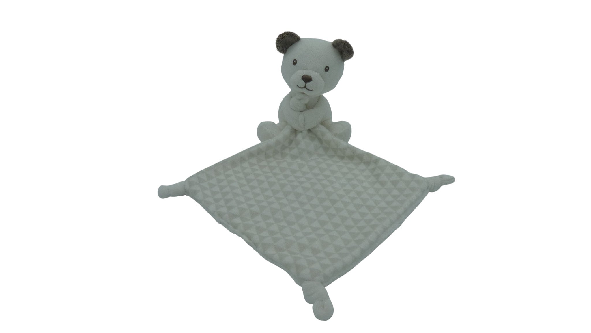 Peluche ours avec mouchoir blanc - Nicotoy