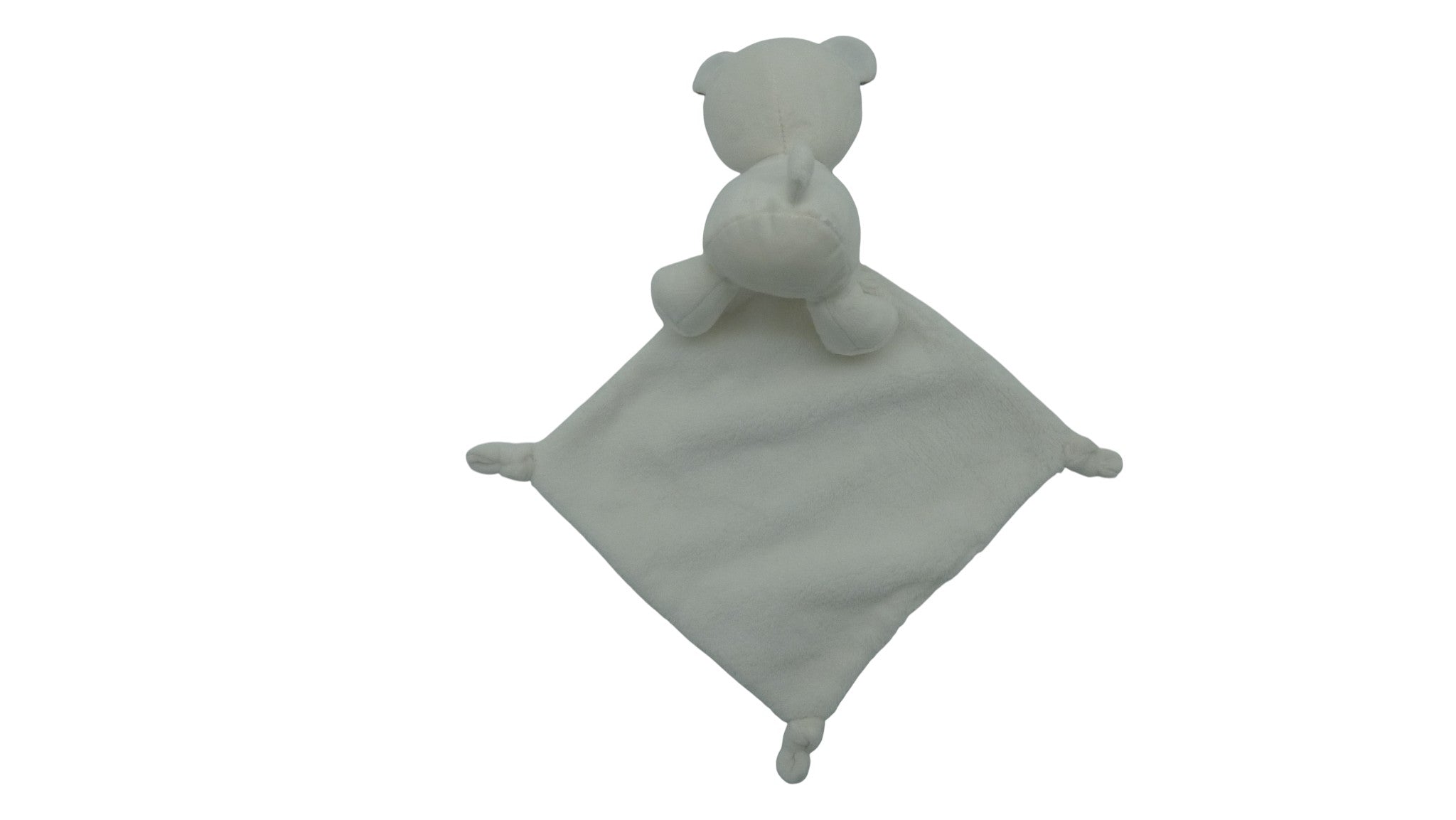 Peluche ours avec mouchoir blanc - Nicotoy
