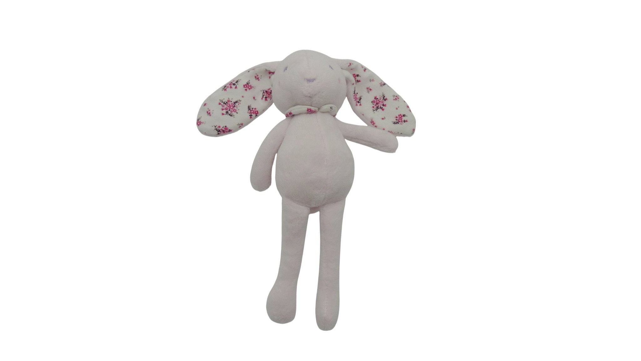 Peluche lapin rose - Grain de Blé - 25 cm