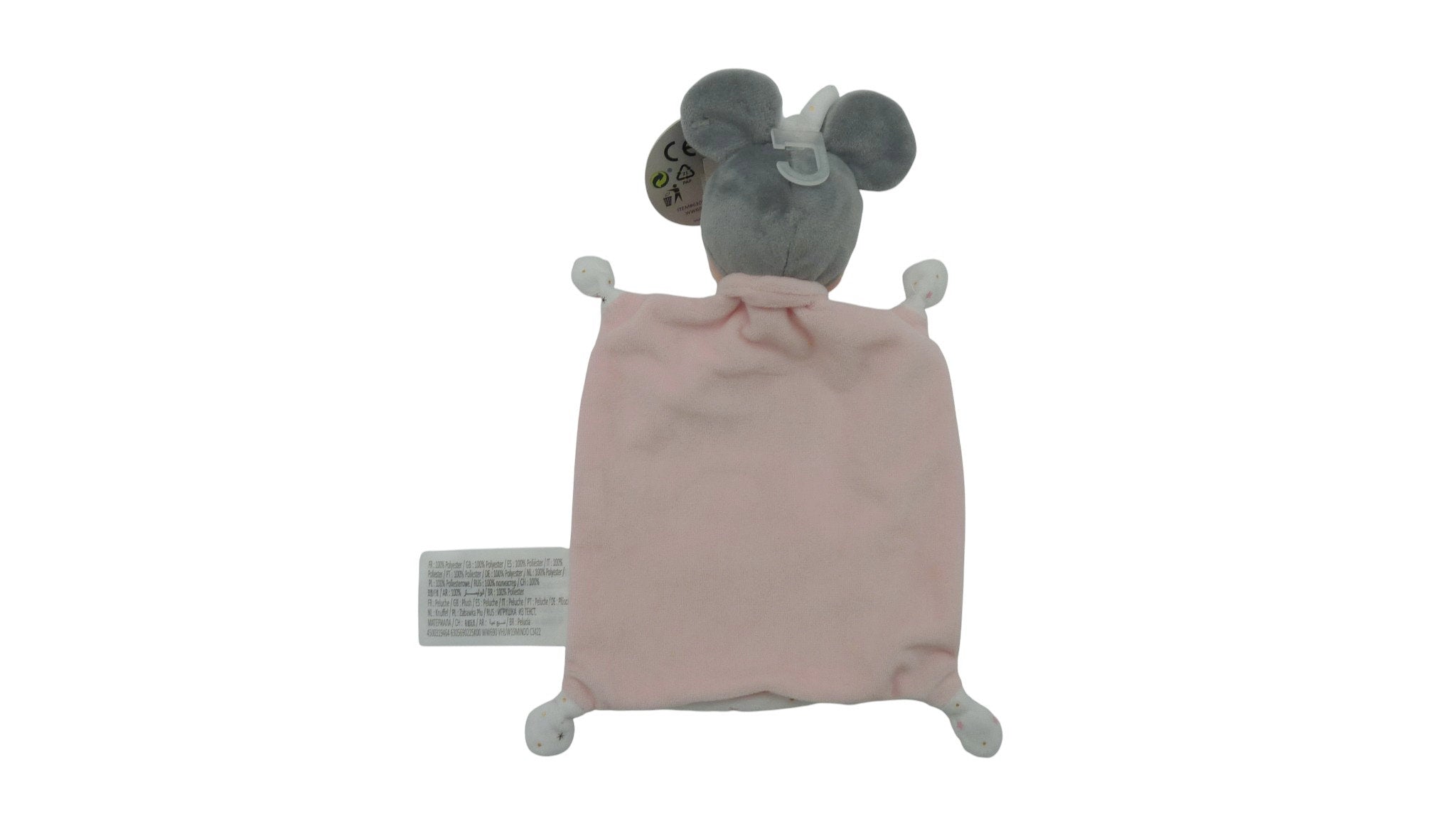 Doudou Minnie plat motif étoiles - Disney