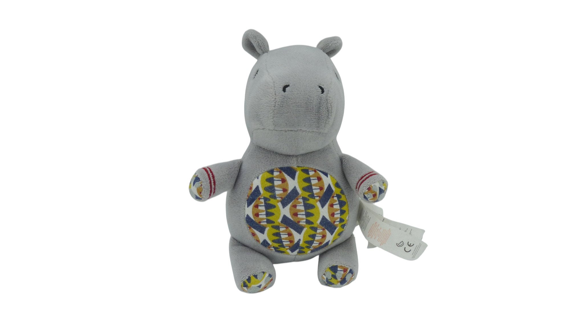 Peluche hippopotame - Sergent Major - 23 cm