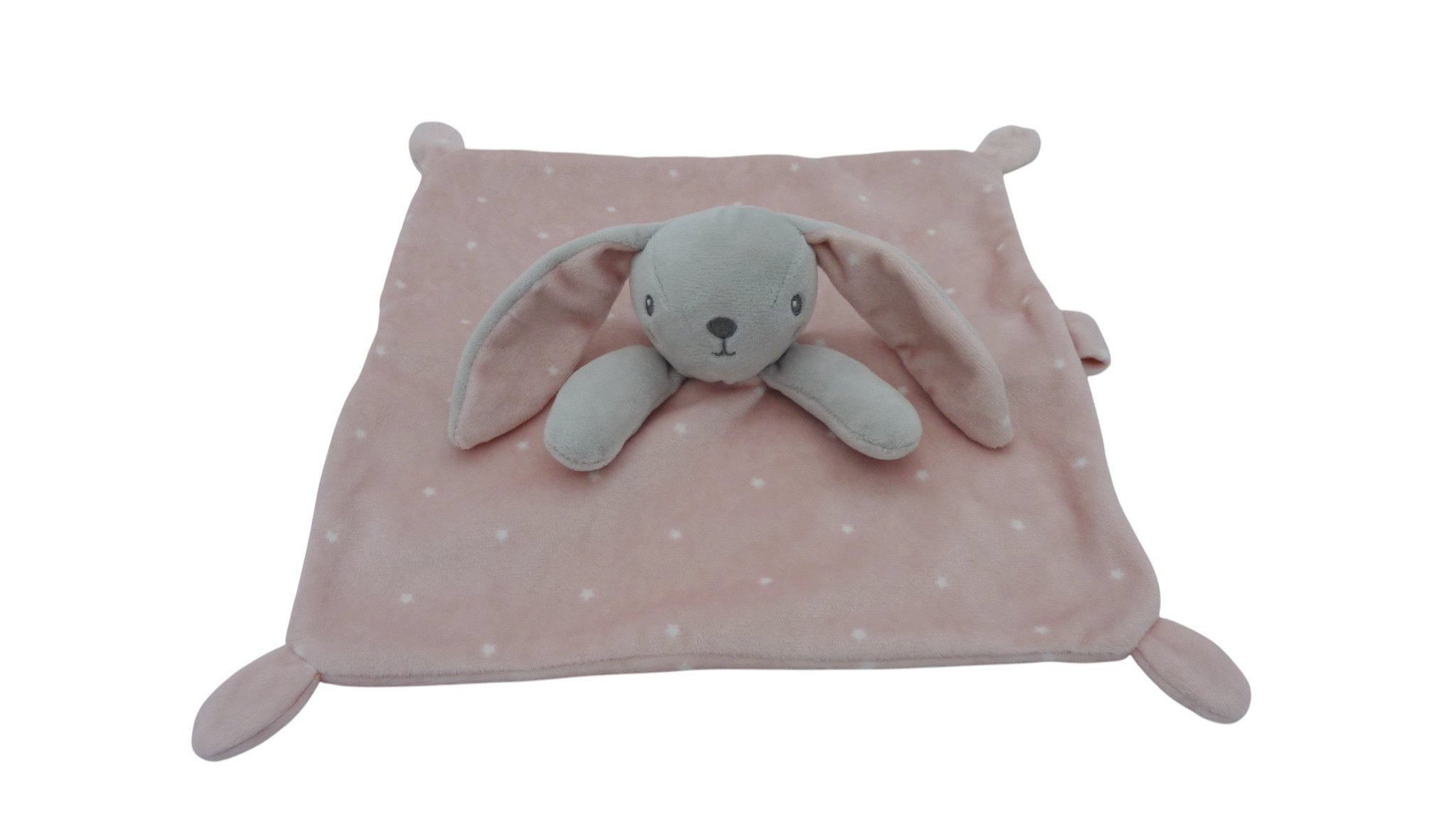 Doudou lapin plat rose étoiles - Nicotoy Simba Toys