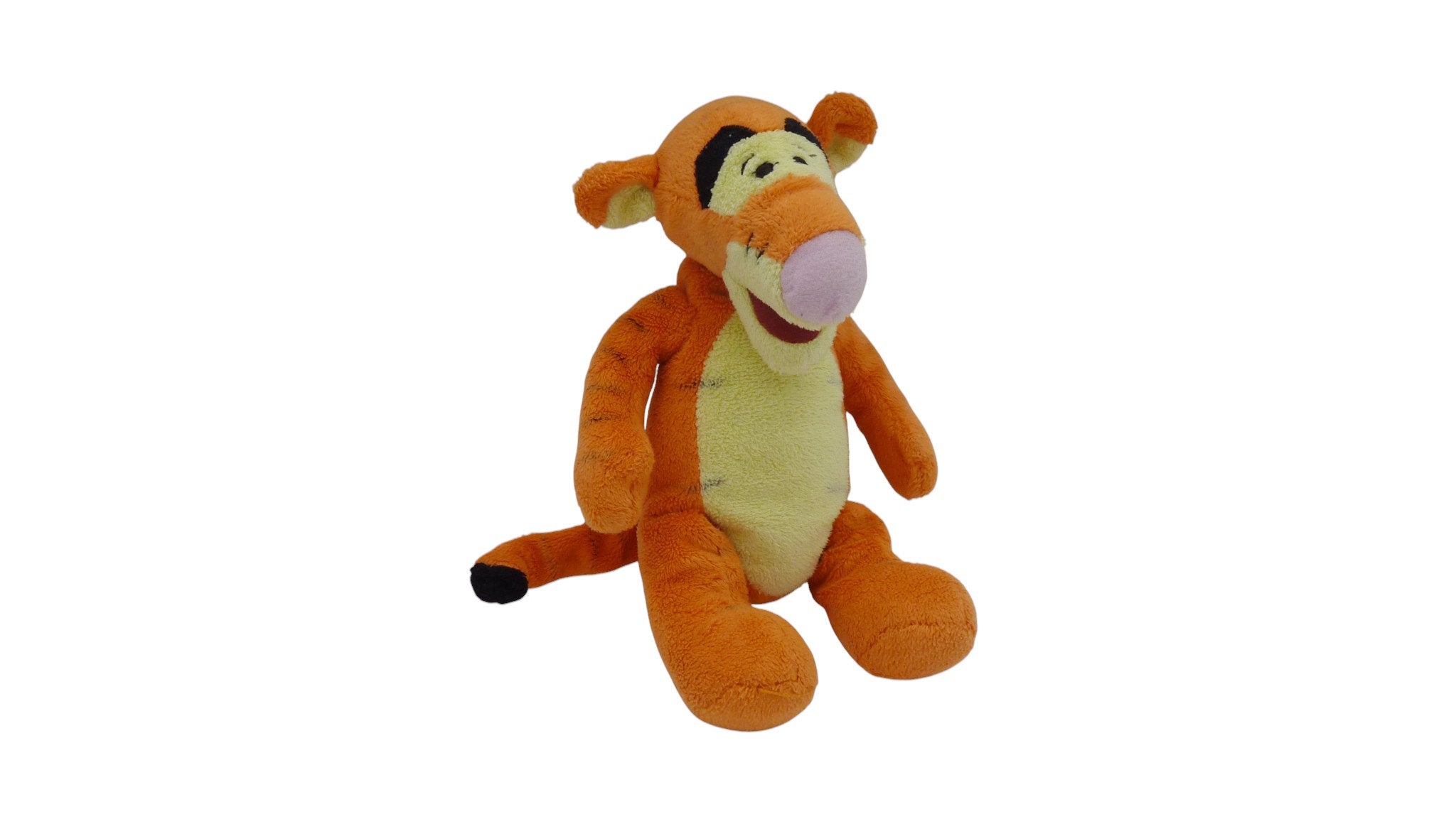 Peluche Tigrou orange jaune - Disney 23 cm