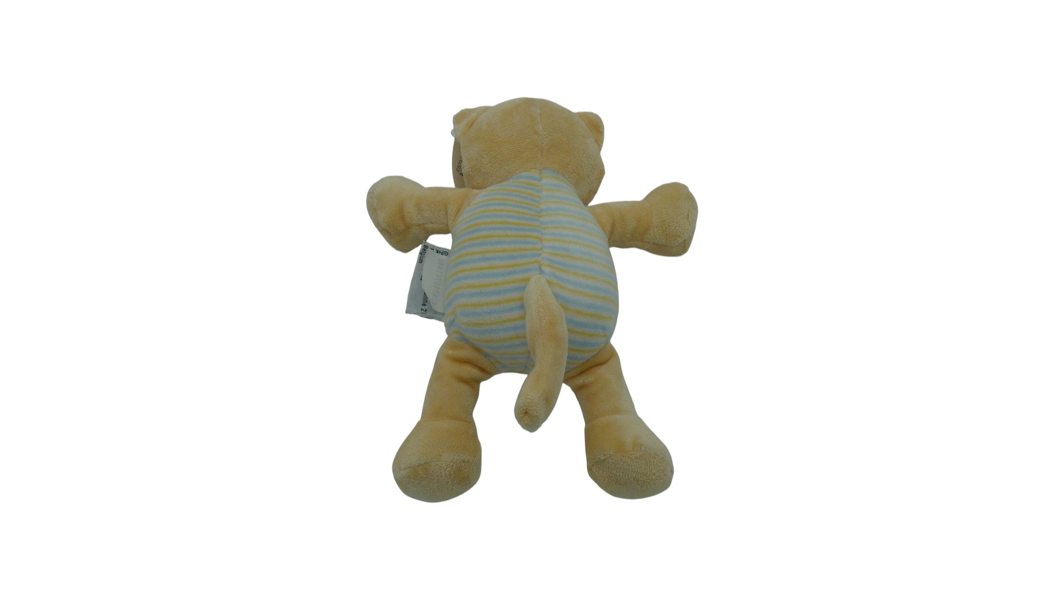 Peluche chat marron rayures- Bengy - 21 cm