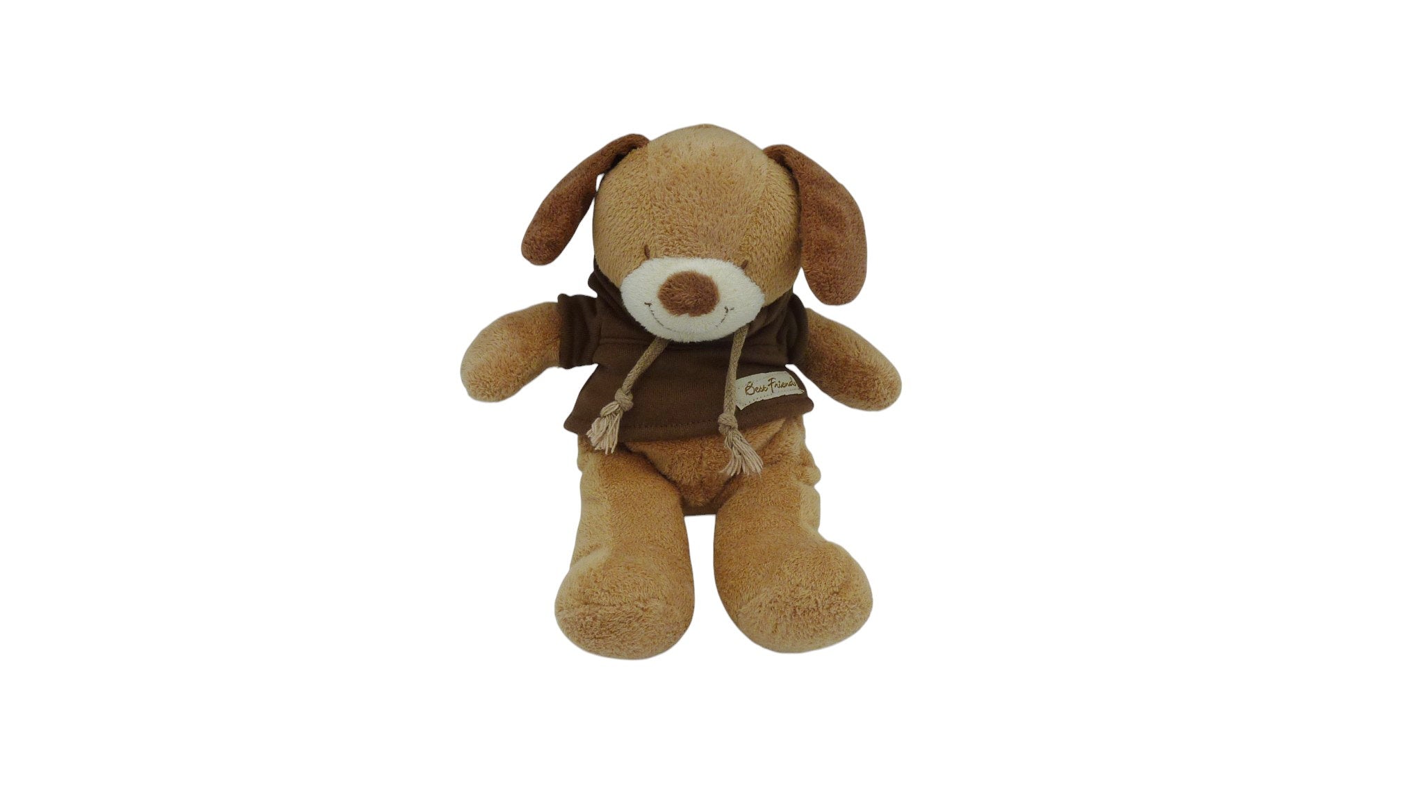 Peluche chien marron - Nicotoy - 28 cm