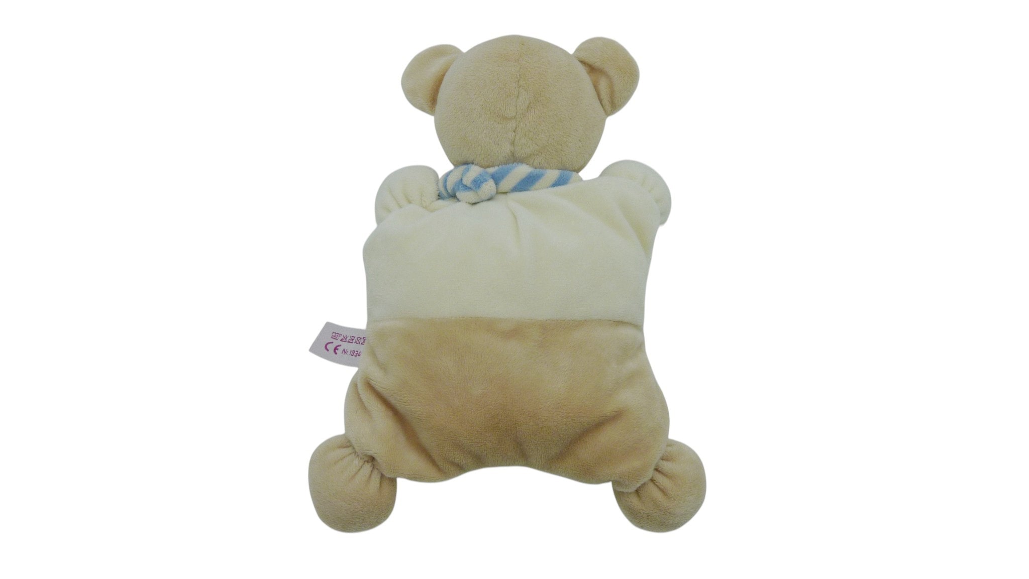 Peluche ours marron crème - Pommette - 25 cm