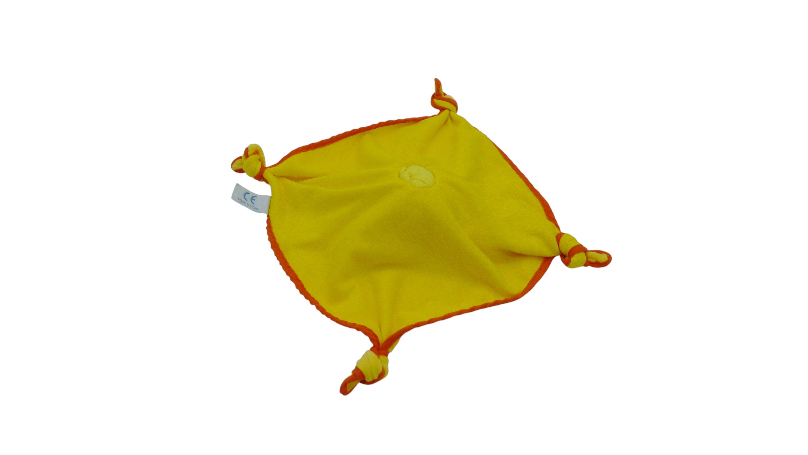 Doudou souris plat jaune - Gipsy