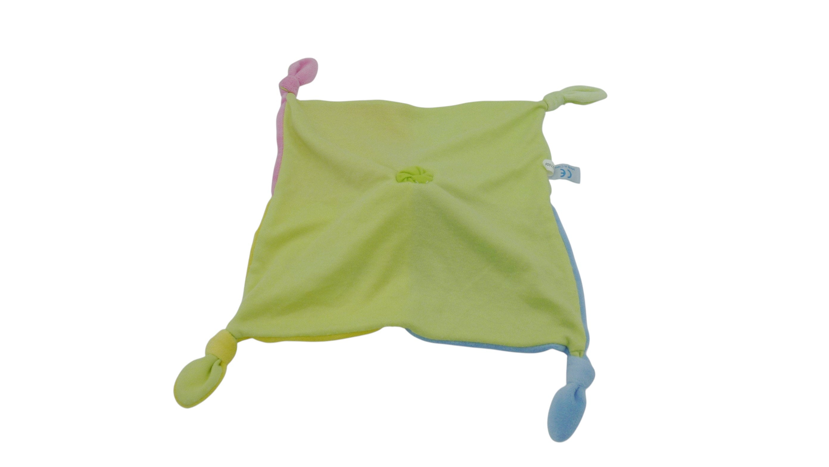 Doudou ours plat multicolore - Gipsy