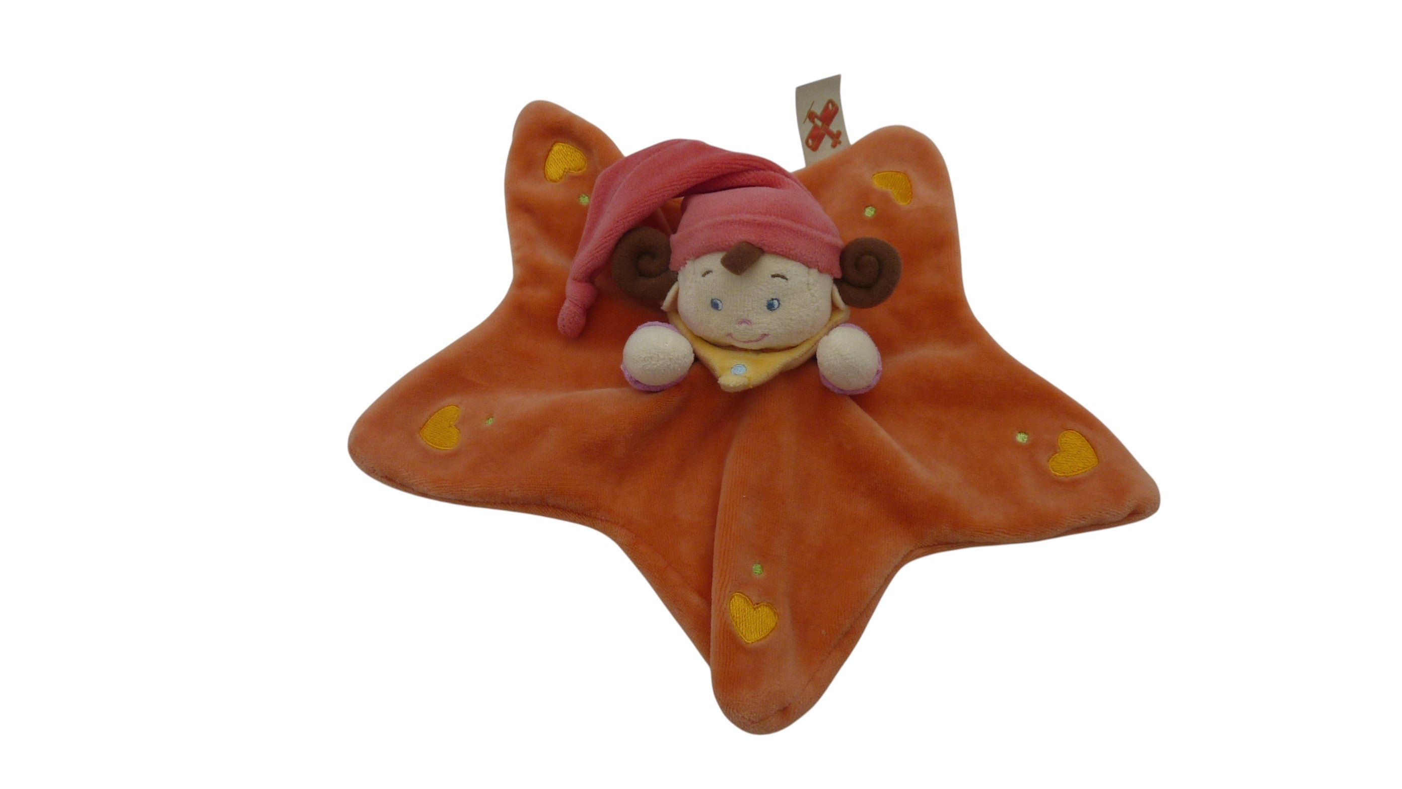 Doudou lutin orange - Nicotoy
