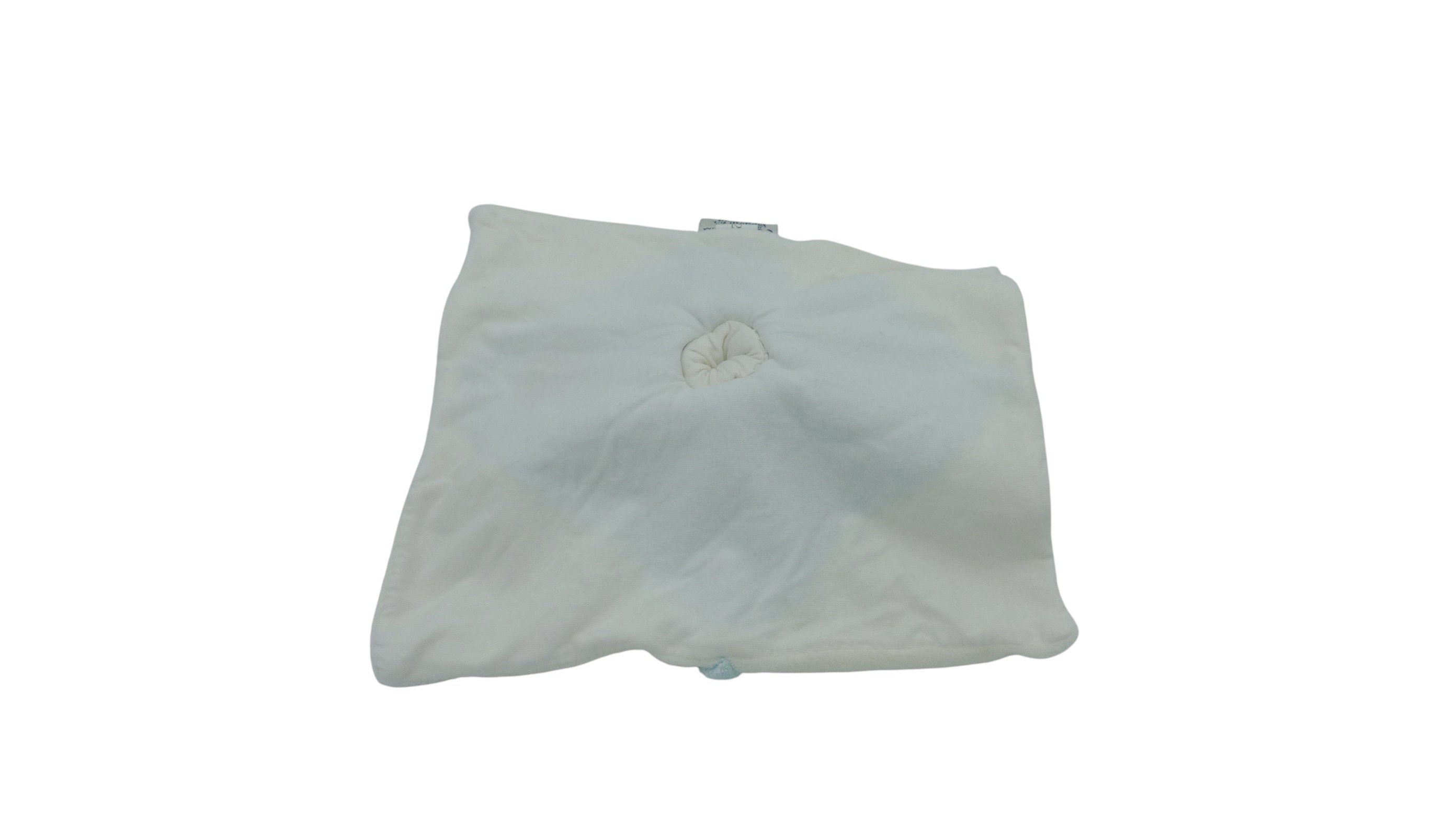 Doudou ours plat bleu écru - Nattou