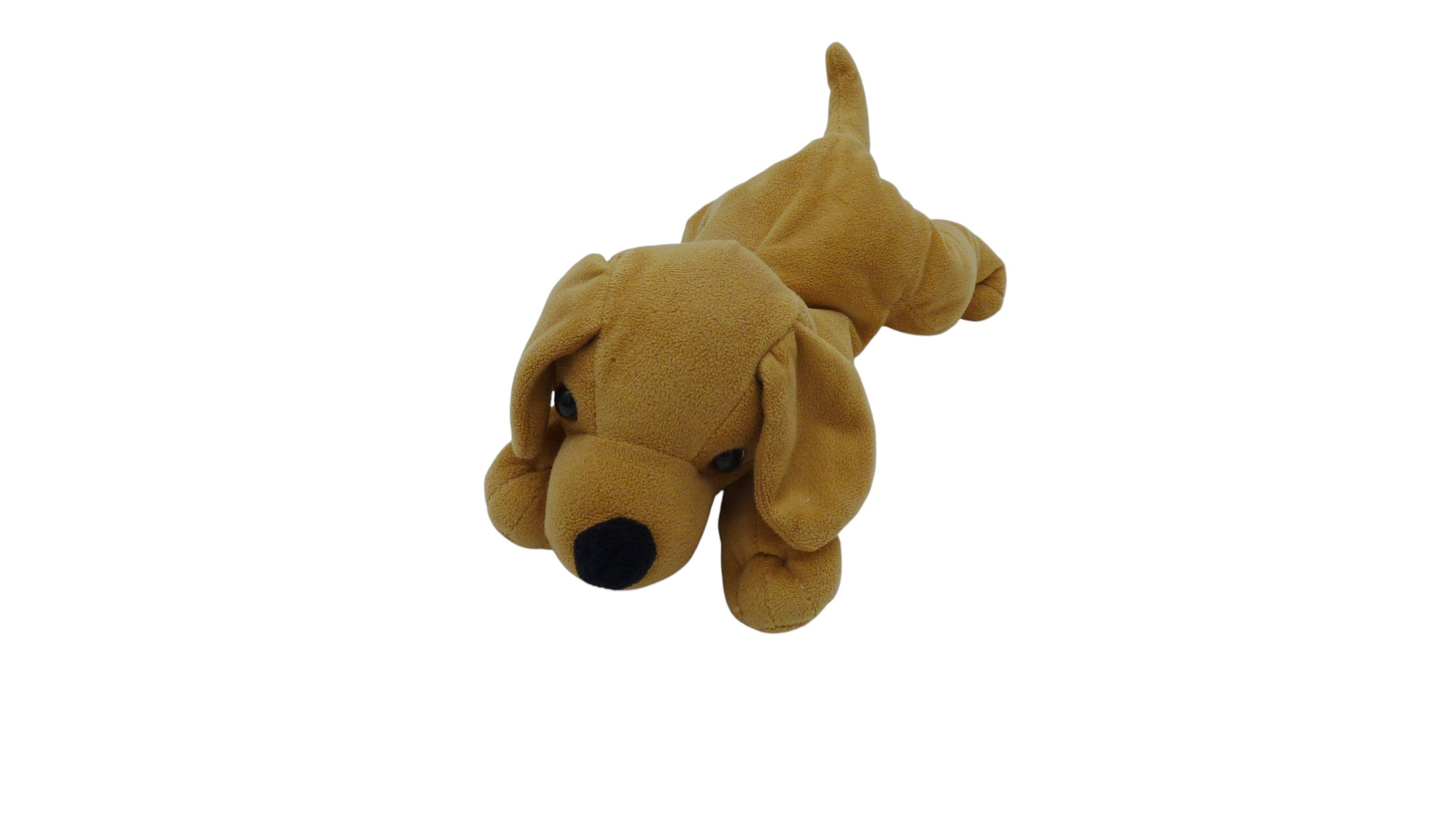 Peluche chien marron - Nicotoy - 30 cm