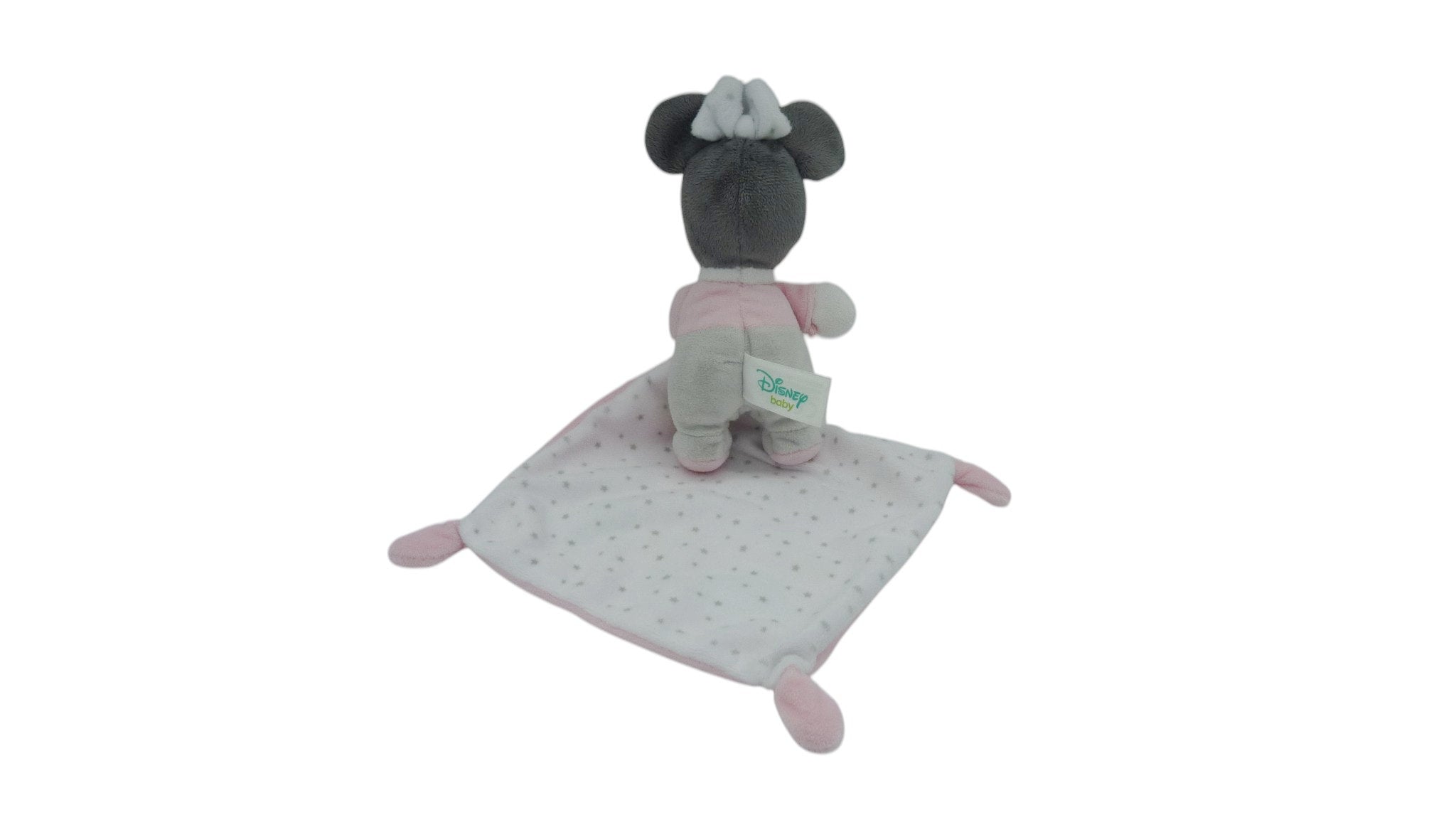 Peluche mouchoir Minnie rose - Disney 15 cm