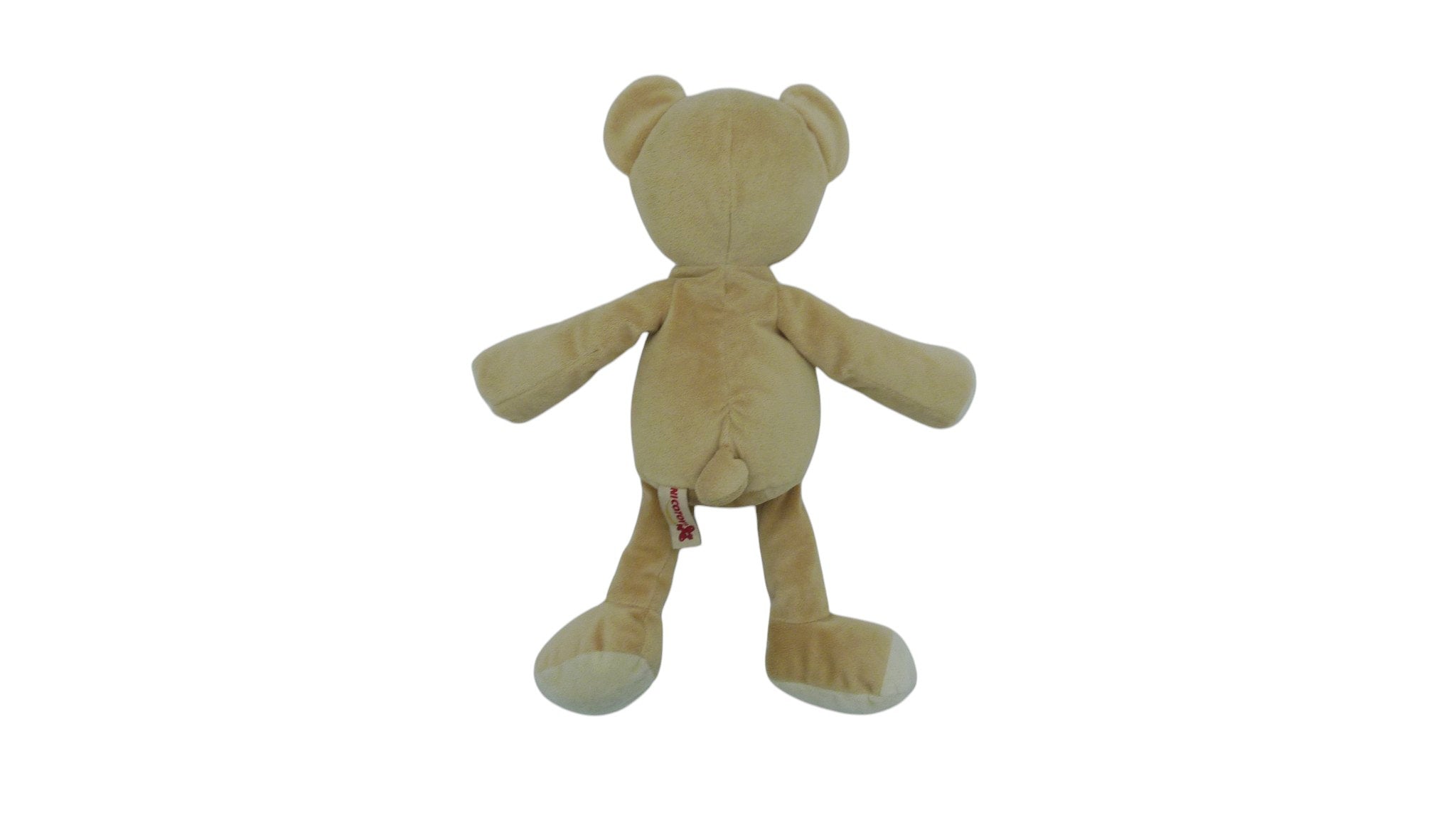 Peluche ours marron crème - Nicotoy - 41 cm