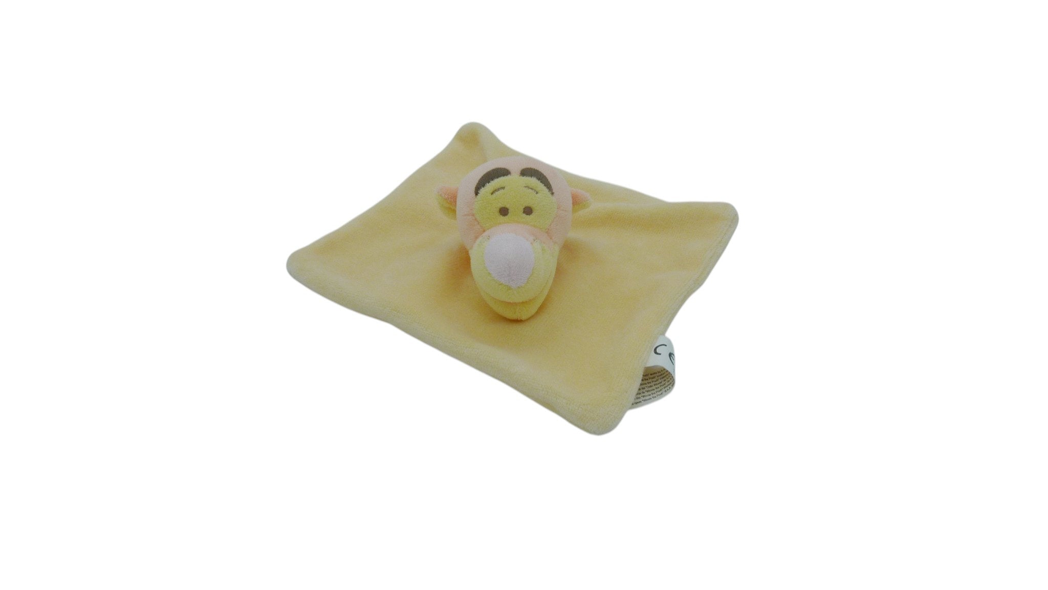 Doudou Tigrou plat jaune - Disney
