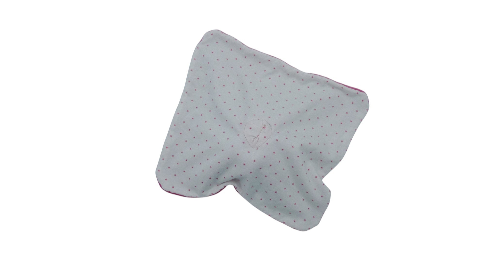 Doudou souris plat fuchsia - Obaibi