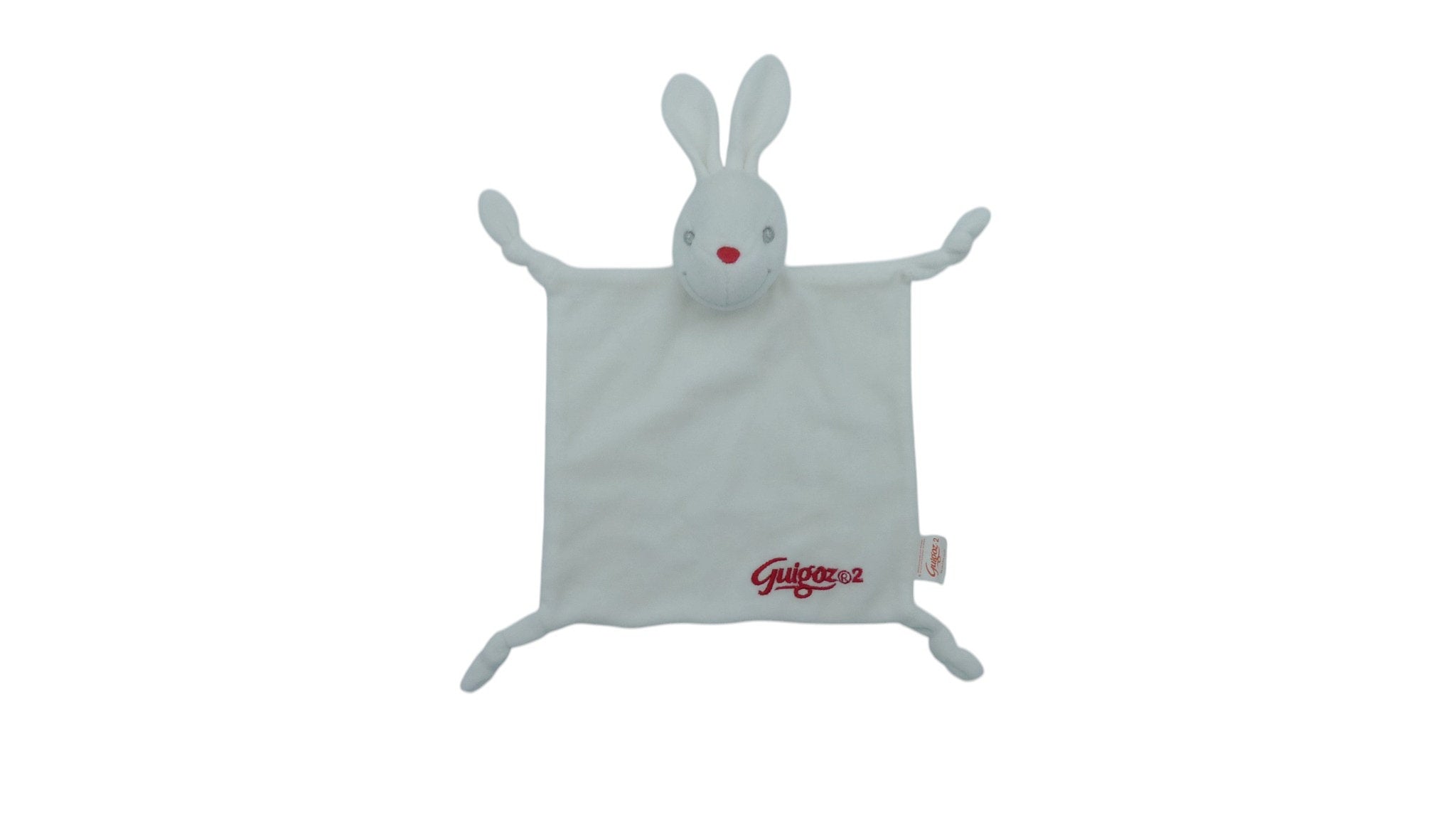 doudou lapin plat blanc - Guigoz