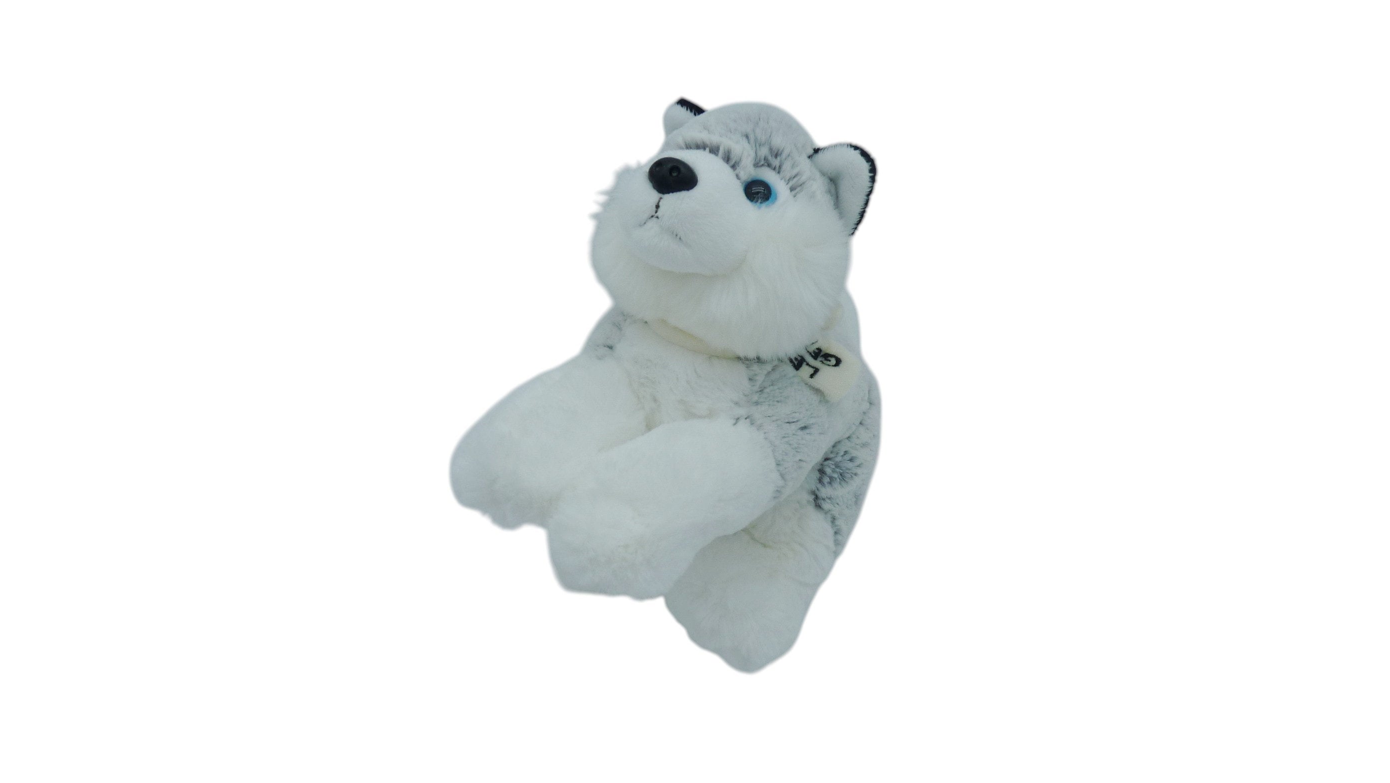 Peluche chien Huski - Créations Dani 32 cm